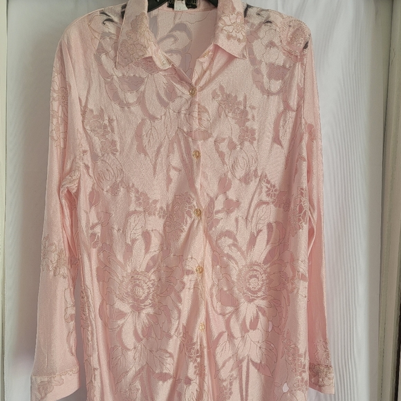 Pink Glittery 2 pc. Top - Picture 1 of 10